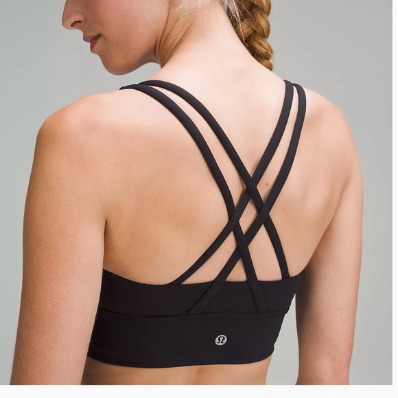 lululemon Energy Longline Bra Medium Support - Size 4 - Picture 3 of 4